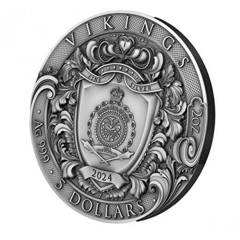 AgaKulche Vikings Silver Coin