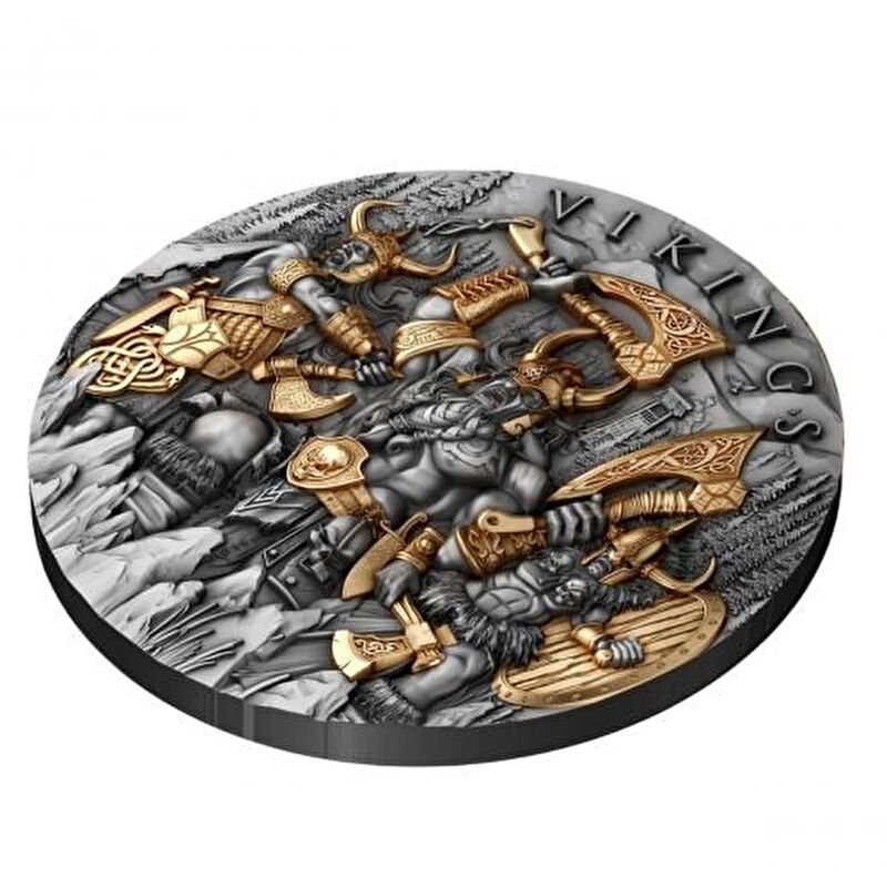 AgaKulche Vikings Silver Coin