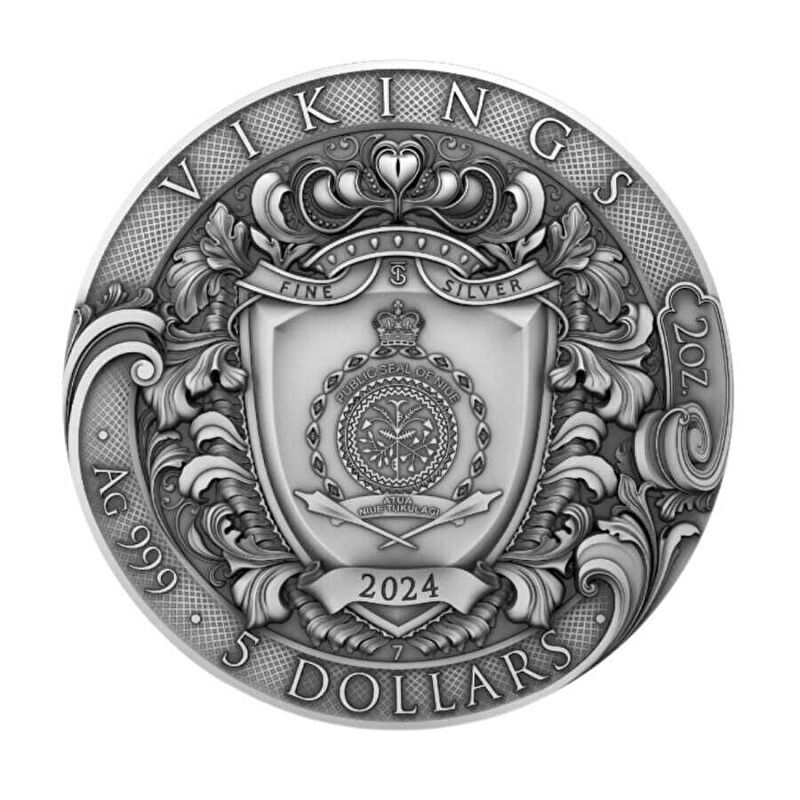 AgaKulche Vikings Silver Coin