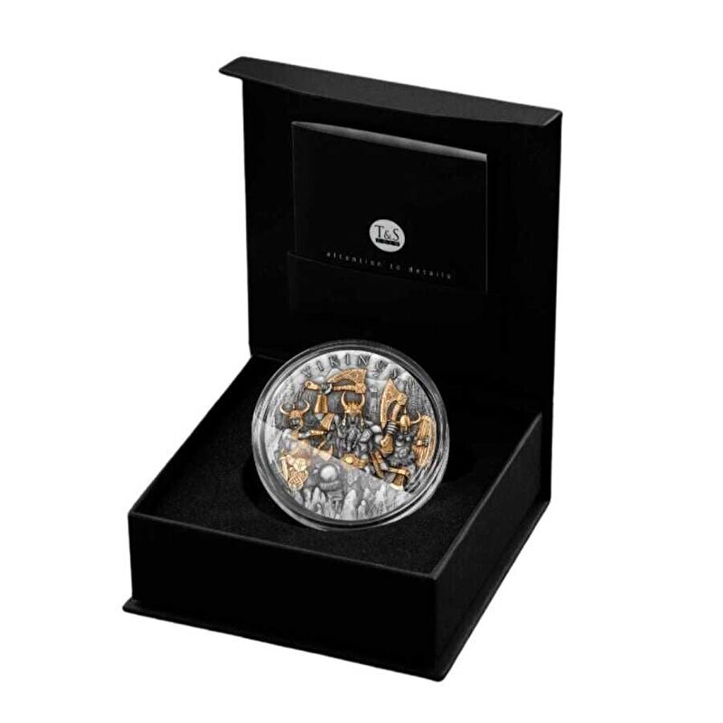 AgaKulche Vikings Silver Coin