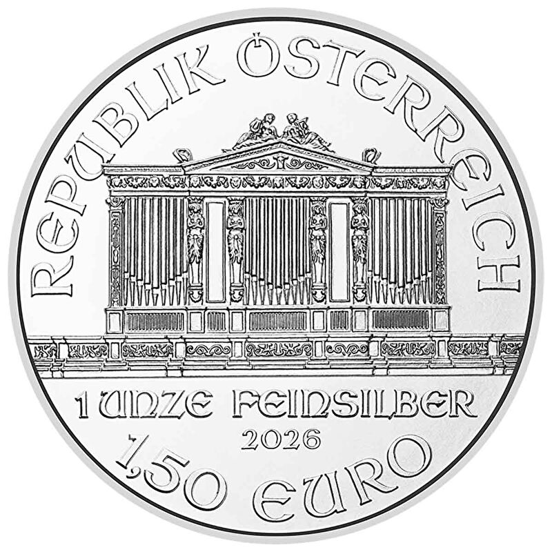 AgaKulche Vienna Philharmonic 2026 Silver Coin