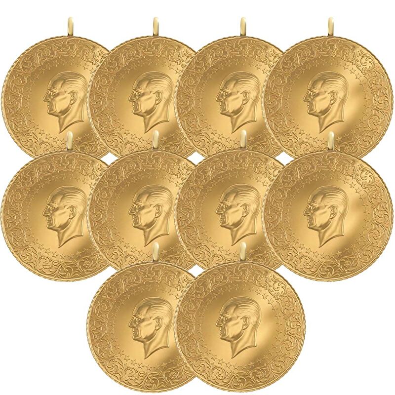 AgaKulche New 10 Pieces Full 60 Days Future Delivery Gold