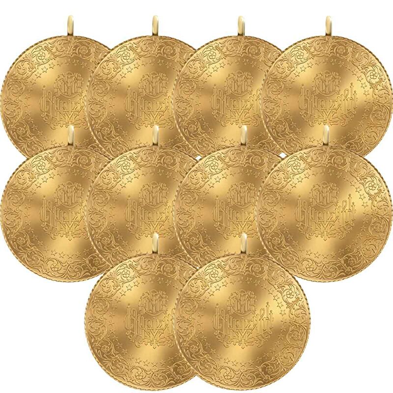 AgaKulche New 10 Pieces Full 60 Days Future Delivery Gold