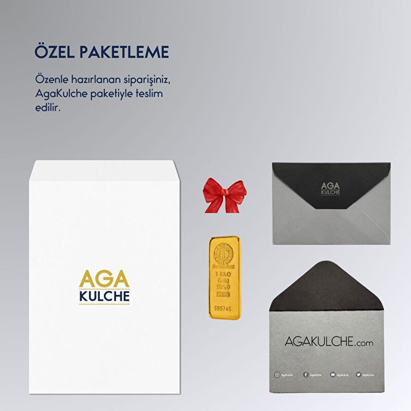 Argor Heraeus 1 kg 24 Ayar 995 Külçe 15 Gün Gelecek Teslimatlı Altın