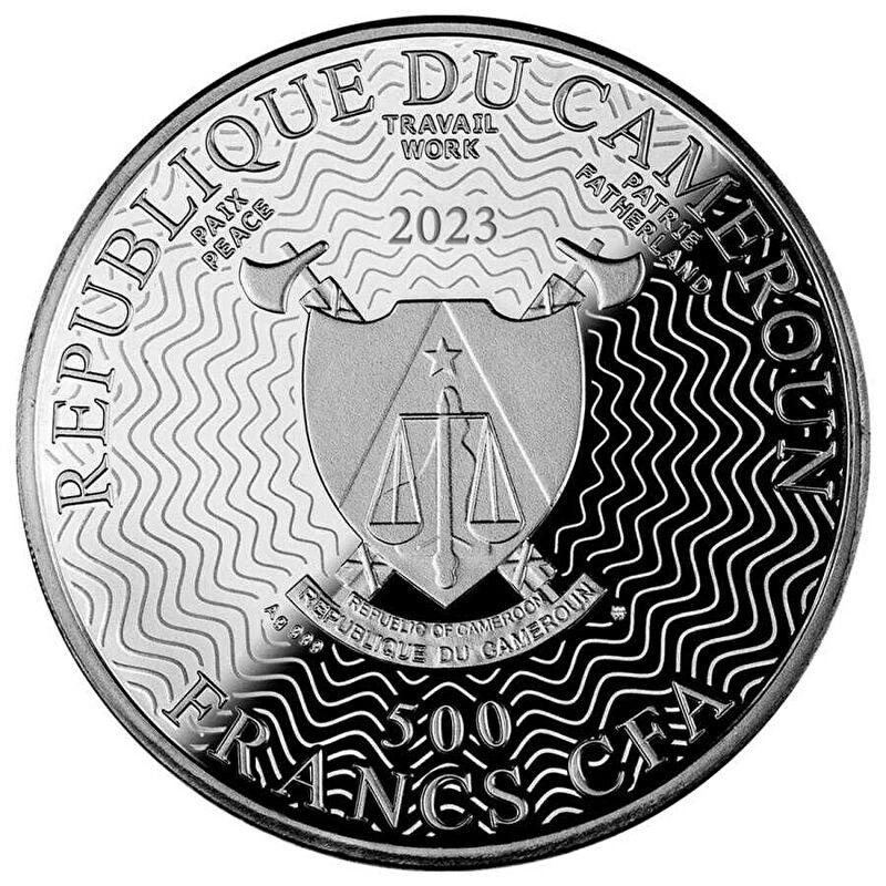 AgaKulche Biedronka Uğurböceği Gümüş Sikke Coin