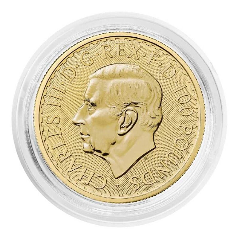 Britannia King Charles III (2024) 1 Ounce Gold Coin (999.9)
