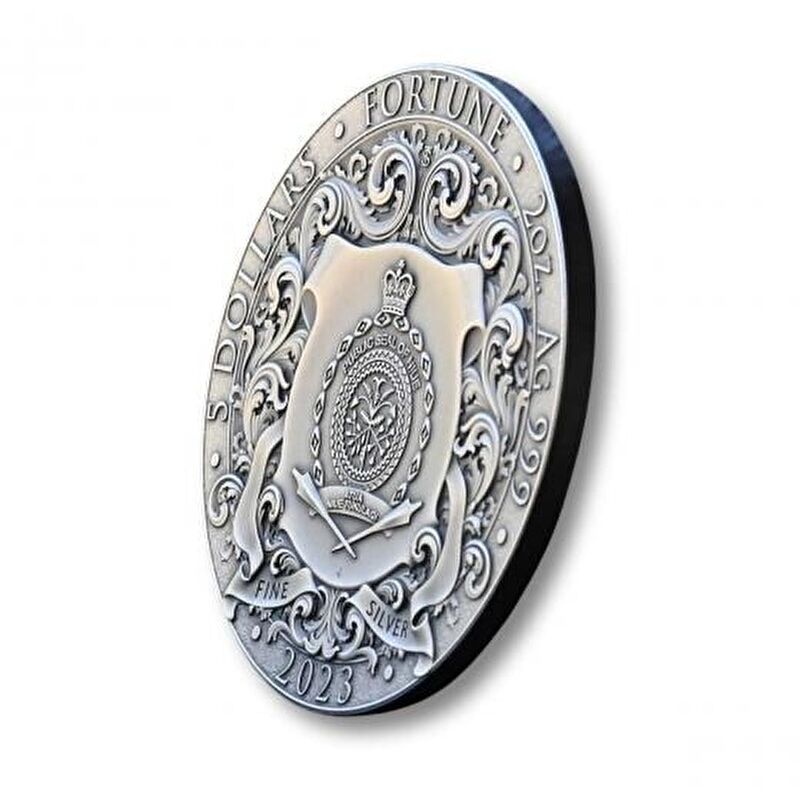 AgaKulche Fortuna 2 Ounce 62.20 Gram Silver Coin (999)