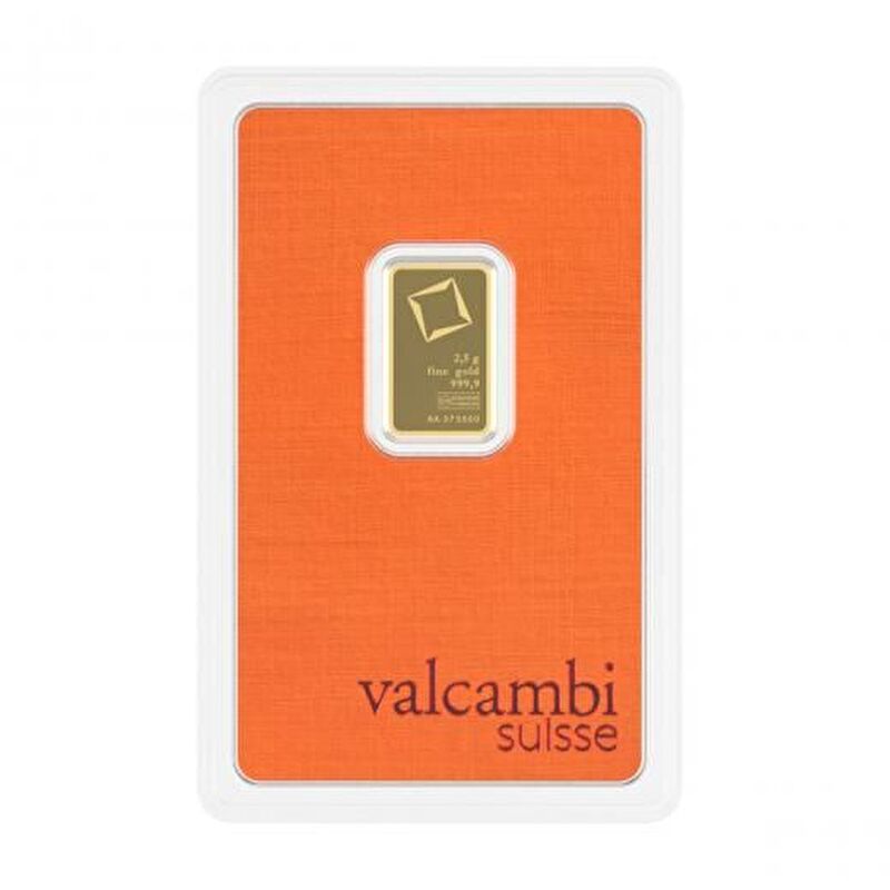 2.5g Gold Bar | Valcambi