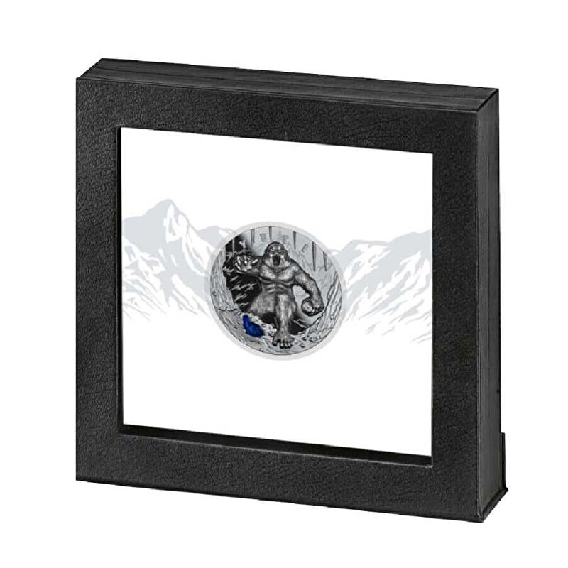 Yeti 2022 2 Ounce 62.20 Gram Silver Coin (999)